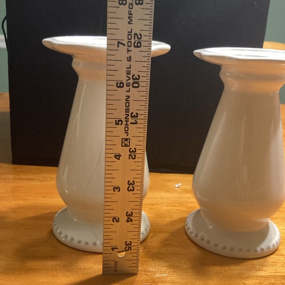 Mary & Martha G&G Candlestick Holders Set of Two - Picture 6 of 8